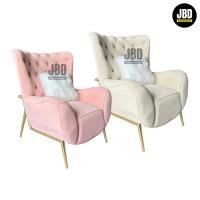 ราคา JBD storehouse เก้าอี้สปา เก้าอี้รับแขก เก้าอี้ทำเล็บ เก้าอี้แต่งหน้า เบาะกำมะหยี่ รหัส:JN2000001 (26803668559)
