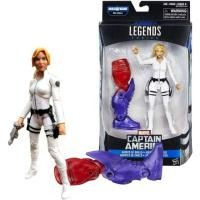 ราคา Marvel Legends Captain America RED SKULL Series 6 Inch Tall Figure - SHARON CARTER with Gun Plus Red Skull's Right Leg (1707442529)