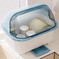 ราคา ที่คว่ำจานพลาสติก กล่องเก็บจาน อุปกรณ์จัดเก็บถ้วยชาม มี 2 สี 2 ขนาด ให้เลือก สามารถเก็บแก้วน้ำ ชั้นวางแก้ว ขวดนม ตะเกียบ (51401487005)