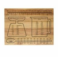 ราคา สีทําอาหาร 32x25 ซม. แก้วตวงเขียงไม้ (43755828965)