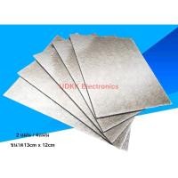 ราคา แผ่นไมก้า ไมโครเวฟ ขนาด 12x13 cm แผ่นกันความร้อนและคลื่นไมโครเวฟ แผ่นMica แพ็ค 2 แผ่น และ 4แผ่น (2518884225)