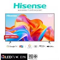 ราคา shophome468 HISENSE ทีวี QLED GOOGLE TV 50 นิ้ว 4K รุ่น 50E7N รับประกันของเเท้ (27027258090)