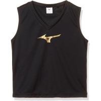 ราคา Mizuno Soccer Wear Sleeveless Inner Shirt Tank Top Sweat Absorbing Quick Dry Slim Game Practice Unisex Black/Gold... (55551982002)