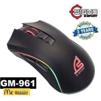 ราคา MOUSE LASTER (เมาส์) SIGNO GAMING GM-961S, Macro Gaming Mouse Optical 7 ปุ่ม (BLACK) - รับประกัน 2 ปี (41624038421)
