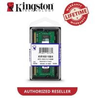 ราคา Kingston 4GB DDR3 แล็ปท็อป RAM 1.5V 1600MHz (KVR16S11S8/4WP) (56553180608)