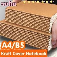 ราคา หนังสือไดอารี่ SUHUHD, สมุดโน๊ตปกคราฟท์ A4/B5, ตารางแบบพกพา/เส้น/สมุดเขียนหนังสือโรงเรียน (52605023450)