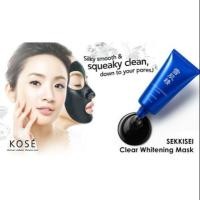 ราคา พร้อมส่ง แท้ ฉลากไทย Kose Sekkisei Clear Whitening Mask 76ml. มาส์กดำสูตรใหม่ (7302152381)