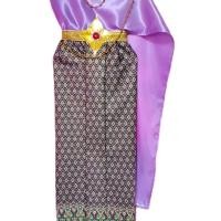 ราคา ชุดไทยผ้าพิมพ์ทอง ใส่ไม้แขวน ใส่จริงไม่ได้น้าาส Girl เสื้อผ้า Women แม่นาก นางกวัก (41401377618)