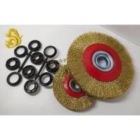 ราคา แปรงลวดกลมทองเหลือง 5นิ้ว/ 6นิ้ว/ 8นิ้ว แปรงลวดขัดล้อ ลูกขัดแปรงลวดทองเหลือง (23619894621)