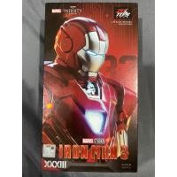ราคา ZD toys Ironman Mark33 silver centurion Iron man 3 action figure 1/10 mk33 (24926923352)