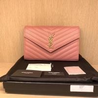 ราคา [CO220603898] YSL / WOC Caviar GHW (19922193382)