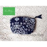 ราคา กระเป๋าใส่เครื่องสำอางค์/ จิปาถะ ปากซิปทรงพัด Vera Bradley ผ้าcotton ซับในเป็นพลาสติกกันน้ำ มือสองสภาพดีมากจากตู้ญี่ปุ่น (20582296937)