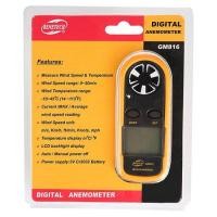 ราคา BENETECH GM816 วัดลม ความเร็วลม และ อุณหภูมิ Digital Anemometer Thermometer Wind Speed Air Velocity Airflow Temperature (43954296450)