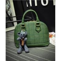ราคา กระเป๋าถือสตรีนําเข้า LV98391 สีเขียว (9228278175)