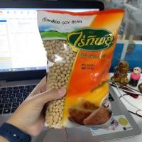 ราคา ถั่วน้ำเต้าหู้ ถั่วเหลืองเม็ดกลม ไร่ทิพย์ 1กิโลกรัม (9684701027)