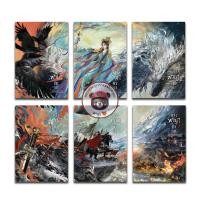 ราคา Book To Series ชุดหนังสือ “นางพญาท้ารบ" 1-6 (ฉบับ Reprint เพิ่มตอนพิเศษแก้เผ็ด) โปสต์การ์ดและที่คั่นในเล่ม - Hongsamut (40976269601)