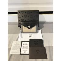 ราคา MCM Love Letter Three-Fold Wallet กระเป๋าตัง 3พับ สีเทาดำตามภาพ หนังแท้ (21540179262)