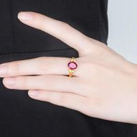 ราคา >อย่างเป็นทางการดิวตี้ฟรีแท้บริสุทธิ์24.เคแหวนทองแท้หญิงรุ่นปรับฝังทับทิมแหวนแหวนมรกต< (8861151323)