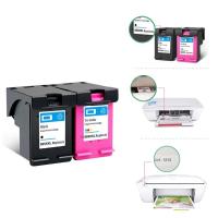 ราคา Lucky 805XL สีดําและสีตลับหมึกอิงค์เจ็ทสีที่ผลิตใหม่สําหรับ HP DeskJet 1210 1212 2330 2332 2335 (41416346642)