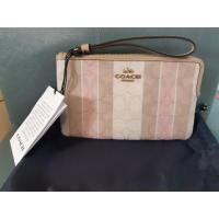 ราคา Coachคล้องมือ1ซิปLสีชมพู (18700724653)