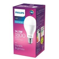 ราคา Philips หลอดไฟ LED 14.5W (14.5วัตต์) ฟิลลิป์ BULB E27 ฟิลลิป์ แสงขาว Daylight (25717826400)