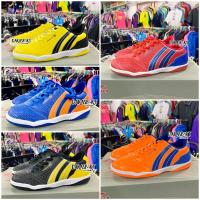 ราคา (สีน้ำเงิน/สีแดง ไซซ์ 33) รองเท้าฟุตซอลเด็ก แพน futsal for kids PAN รุ่น VIGOR X S.JR ELVALOY รหัส PF-14JA (16969479071)