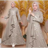 ราคา Zoya GAMIS / SIZE XXXL / BRUKAT TILE GAMIS / MUSLIM GAMIS / KDANGAN GAMIS / BEAUTIFUL GAMIS (27132080044)