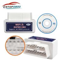 ราคา Super WIFI ELM327 1.5 OBD2 Scanner ELM 327 Code Reader Support All Protocols Until 2022 Cars or And (51704615113)