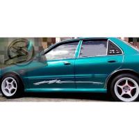ราคา S137 2pc Proton Wira/ Perodua Myvi /Honda Car Body Side Stripe (51753608946)