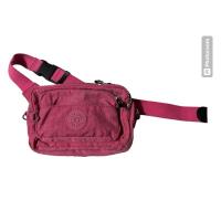 ราคา กระเป๋าคาดอกคาดเอวแบรนด์kiplingสีชมพู (25431440189)