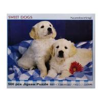 ราคา Jigsaw Puzzle ตัวต่อจิ๊กซอว์ 500 ชิ้น CCT.039 Animals สัตว์ Dog รูปหมา MagicLand6 (4144367546)