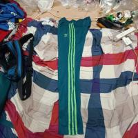 ราคา ขาย 490 บาทAdidas original ผู้หญิง สภาพ 80 สกรีนดี ผ้าวอร์ม เอว 28-34 ยาว 38 ปลายขา6 มีซิป (43370411269)