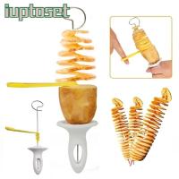 ราคา IUPTOSET Tornado เครื่องหั่นมันฝรั่ง, เครื่องมือผักอุปกรณ์ครัวเครื่องตัดเกลียวมันฝรั่ง, มัลติฟังก์ชั่นแบบพกพามือหมุนเกลียว (43227645501)