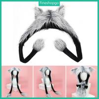 ราคา หมวกฟูกขนหนู Furry Wolf สำหรับผู้หญิง ใช้ได้ในOutdoor Activities เช่น การขี่จักรยานและสเกต (48702995783)