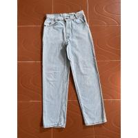 ราคา LEVI’S กางเกงยีนส์ทรงกระบอก สีฟ้าอ่อน ทรงเดิม สวย (22325438836)