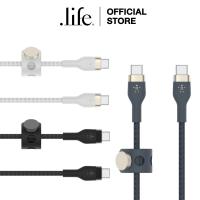 ราคา BELKIN สายชาร์จ Boost Charge Pro Flex Double-Braided Silicone USB-C to C ความยาว 1 เมตร (43124133708)