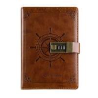 ราคา ไดอารี่ปกหนังสไตล์กะลาสีวินเทจ (Cagie NoteBook) (24127958881)