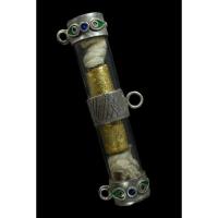 ราคา ตะกรุดกาสะท้อน (ทอง) เลี่ยมกรอบเงินลงยา ครูบาน้อย เตชปัญโญ วัดศรีดอนมูล สุดยอดประสบการณ์ รับประกันพระแท้ (23931275579)