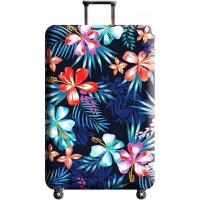 ราคา WUJIAONIAO ผ้าคลุมกระเป๋าเดินทาง Baggage ผ้าคลุมกระเป๋าเดินทาง Protector Skins 18-32 นิ้ว (ดอกไม้, L (สําหรับกระเป๋าเดินทาง 25-28 นิ้ว)) (28044036505)