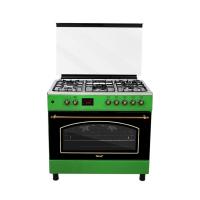 ราคา เตาตั้งพื้น อบและย่างด้วยระบบไฟฟ้า Tecnoplus รุ่น TNP FS VESTA 90 GREEN ขนาด 90 ซม. (52004337624)