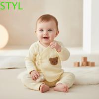 ราคา สไตล์ 2ชิ้น/เซ็ตเสื้อคาร์ดิแกนเด็กชุด,การ์ตูนหมีผ้าฝ้ายนุ่มเสื้อผ้าเด็กชุด,สบาย0-6เดือนระบายอากาศแขนยาวทารกคาร์ดิแกน+กางเกงขายาวชุดฤดู (46753527432)