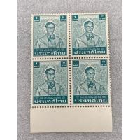 ราคา แสตมป์พระรูป ร.9 ชุดที่7 ชนิด1บาท พ.ศ.2527 บล๊อก4 (19384121715)