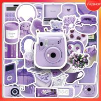ราคา ส่งจากไทย 50ชิ้น ของใช้ กล้อง เกมบอย โทนม่วง Items Polaroid Toy Gameboy Purple Tone Sticker พร้อมส่ง (27959327737)