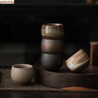 ราคา PATAVINITY ถ้วยชาสโตนแวร์, Retro 80ml Master Cup, Kung Fu ชุดชา Handmade สไตล์โบราณแก้วกาแฟญี่ปุ่นห้องนั่งเล่น (43077237131)
