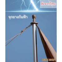 ราคา จุกยางกันฟ้าผ่า จุกยางหุ้มปลายเสาฟลายชีท​ (4ชิ้น) (15636422867)