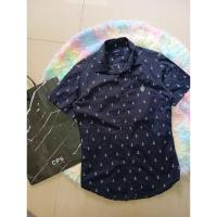 ราคา CPS เชิ๊ตคอปกแขนสั้นสีดำของแท้อก38 (26125584138)