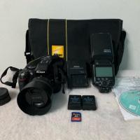 ราคา nikon d5200 + nikon 50mm F1.8G + flash meike mk910 พร้อมใช้งาน (1897770415)