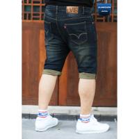 ราคา กางเกงยีนส์ขาสามส่วนชายอ้วน กางเกงยีนส์ขาสั้นชาย S26/3 JUMBO SIZE28 -50 สีสนิม ผ้ายีนส์ยืด ทรงกระบอกเล็ก (เป้าซิป) (5320423015)