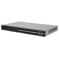 ราคา Cisco SG300-28SFP L3-Managed Switch 26 Port SFP ความเร็ว Gigabit + 2 Port Combo รองรับ Static Routing, VLAN (18692123338)