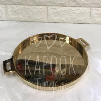 ราคา กระทะทองเหลืองจานร้อน / กระทะย่างเนย (4630307797)